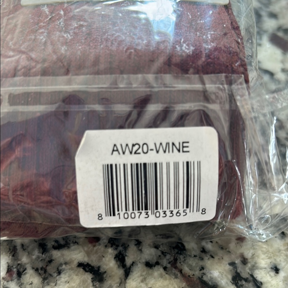 Little Stocking Co. Wine Cable Knit Tights - Picture 3 of 5